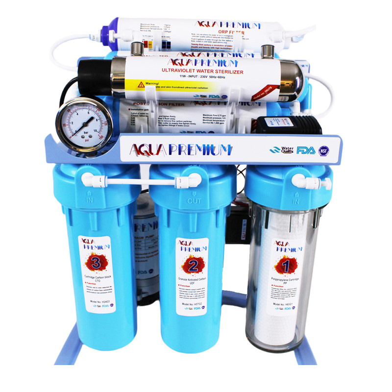 دستگاه تصفیه کننده آب آکواپرمیوم مدل A8OU8-BL-TP دستگاه تصفیه کننده آب آکواپرمیوم مدل A8OU8-BL-TP