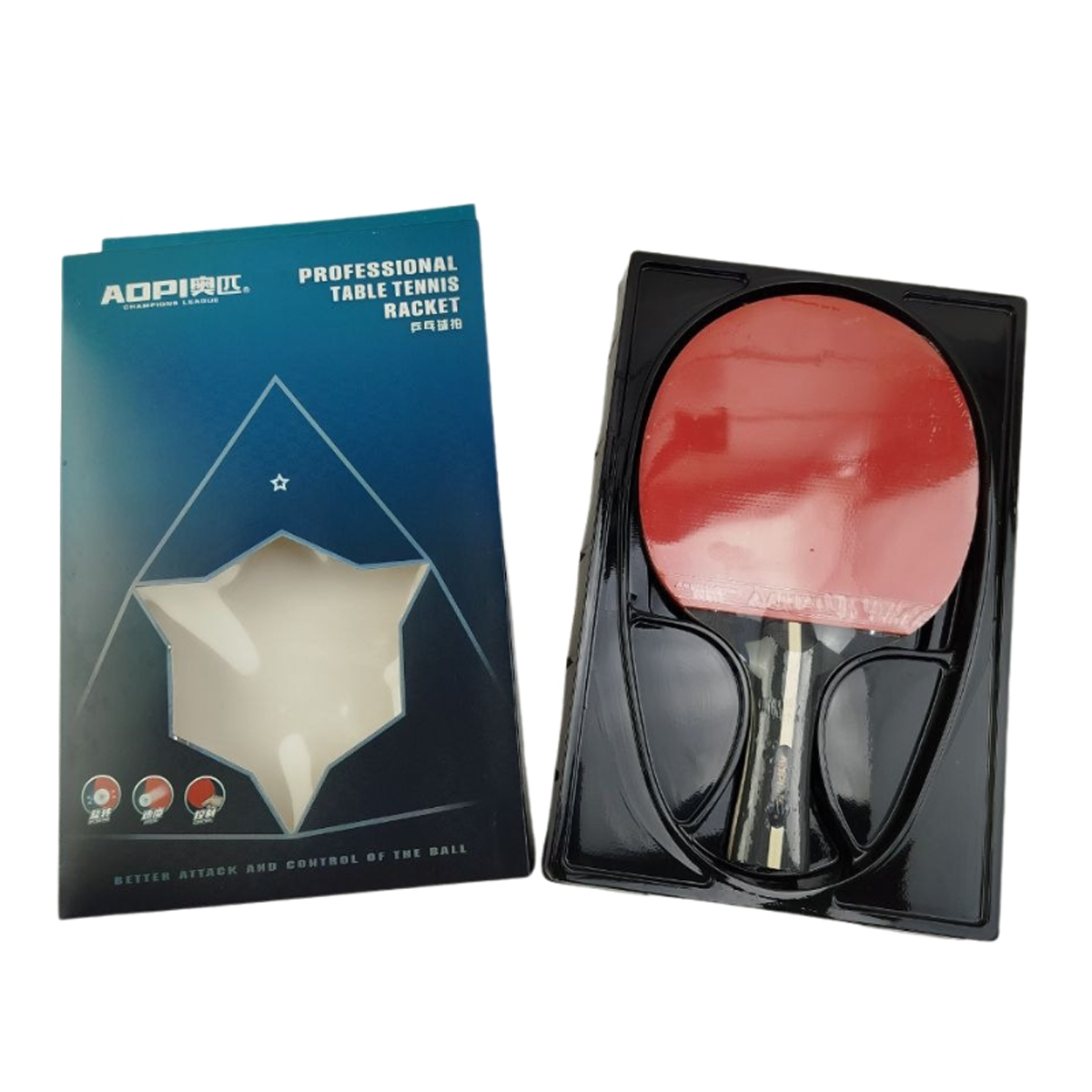 راکت پینگ پنگ آئوپی مدل اورجینال تک ستاره راکت پینگ پنگ آئوپی مدل ورجینال تک ستاره-small-image