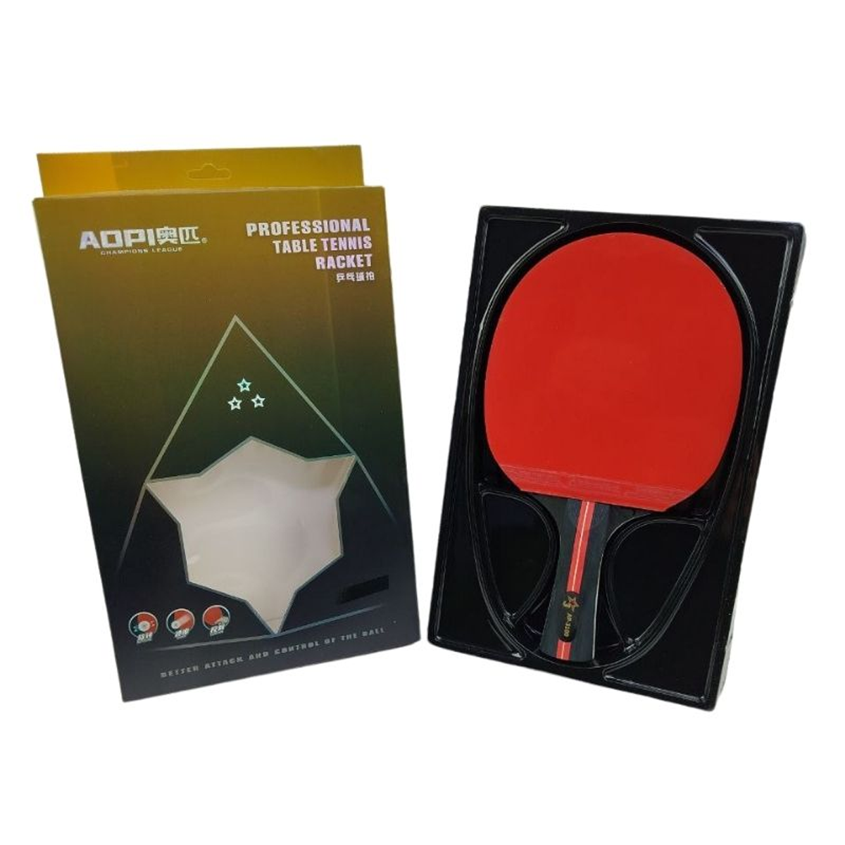 راکت پینگ پنگ آئوپی مدل اورجینال سه ستاره راکت پینگ پنگ آئوپی مدل اورجینال سه ستاره-small-image