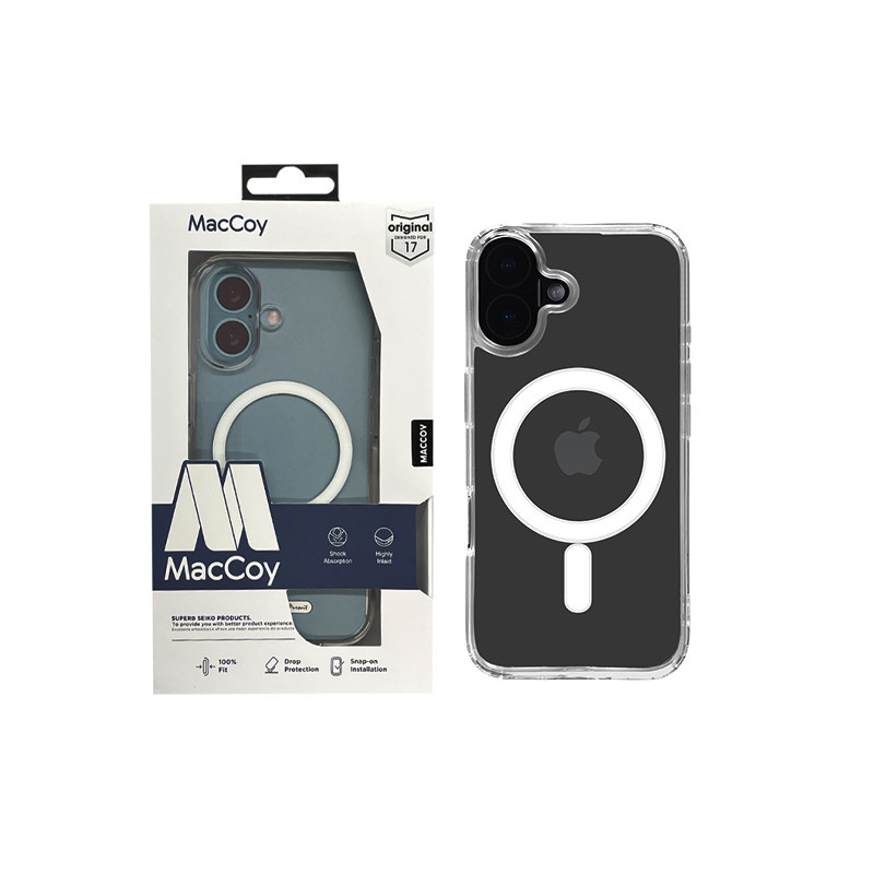 کاور مک کوی مدل UNIQE MAGSAFE مناسب برای گوشی موبایل اپل IPHONE 17 کاور مک کوی مدل UNIQE MAGSAFE مناسب برای گوشی موبایل اپل IPHONE 17