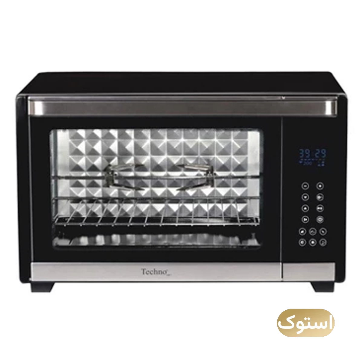 آون توستر استوک Open Box - تکنو مدل TE-552 - مشکی آون توستر استوک Open Box - تکنو مدل TE-552 - مشکی-small-image