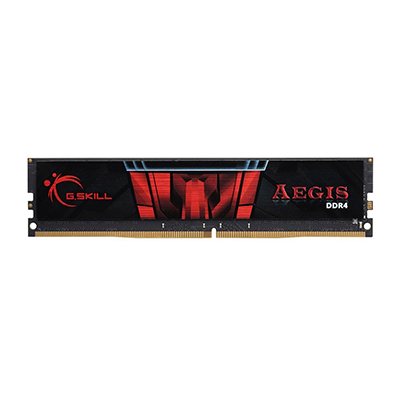 رم کامپیوتر DDR4 تک کاناله 2400 مگاهرتز CL17 جی اسکیل مدل Aegis ظرفیت 8 گیگابایت رم کامپیوتر DDR4 تک کاناله 2400 مگاهرتز CL17 جی اسکیل مدل Aegis ظرفیت 8 گیگابایت-small-image
