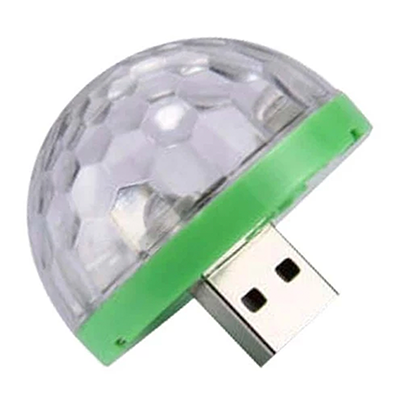 رقص نور مدل اسمال مجیک بال LED به همراه تبدیل OTG مجموعه 4 عددی-small-image