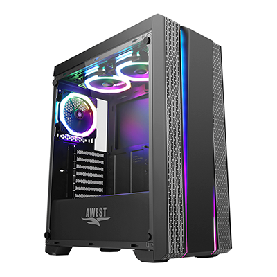 کیس کامپیوتر اوست گیمینگ مدل GT-AV04-BG کیس کامپیوتر اوست مدل GT-AV04-BG-small-image