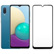 محافظ گلس تمام صفحه مناسب برای گوشی سامسونگ Galaxy A02