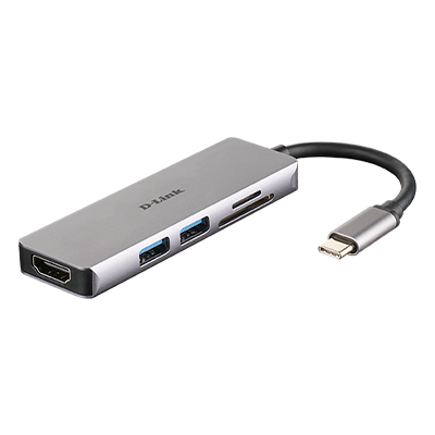 هاب USB-C دی لینک 5 پورت مدل DUB-M530 هاب USB-C دی لینک 5 پورت مدل DUB-M530-small-image
