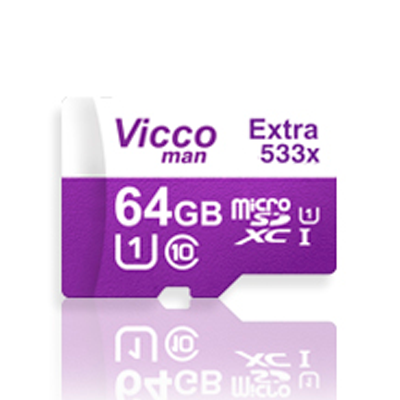 کارت حافظه microSDHC ویکومن مدل Extra 533x کلاس 10 استاندارد UHS-I U1 سرعت 80MBps ظرفیت 64 گیگابایت کارت حافظه microSDHC ویکومن مدل Extra 533x کلاس 10 استاندارد UHS-I U1 سرعت 80MBps ظرفیت 64 گیگابایت-small-image