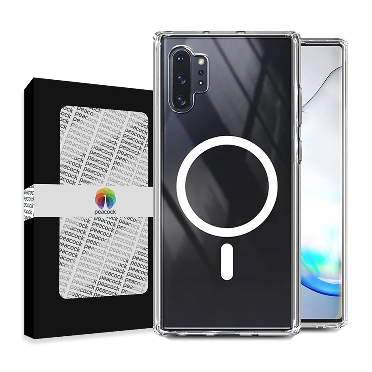 کاور گوشی سامسونگ Galaxy Note 10 Plus پیکوک مدل Clear Magsafe-small-image
