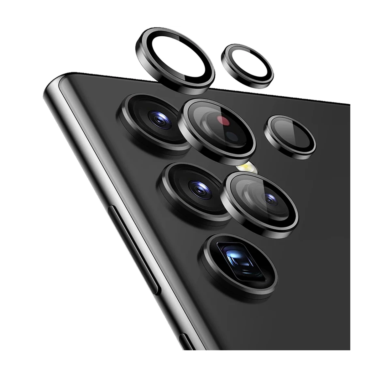 محافظ لنز دوربین گوشی سامسونگ Galaxy S24 Ultra بادیگارد مدل رینگی-small-image