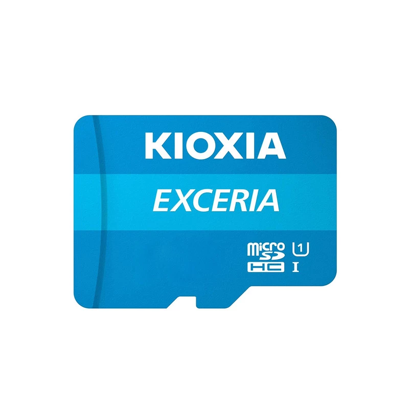 کارت حافظه microSDHC کیوکسیا مدل EXCERIA کلاس 10 استاندارد UHS-I U1 سرعت 100MBps ظرفیت 64 گیگابایت به همراه آداپتور SD