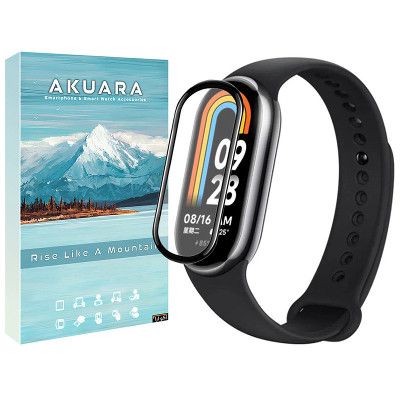 محافظ صفحه نمایش آکوآرا مدل PMMA مناسب برای ساعت هوشمند شیائومی Mi Band 8 محافظ صفحه نمایش آکوآرا مدل PMMA مناسب برای ساعت هوشمند شیائومی Mi Band 8