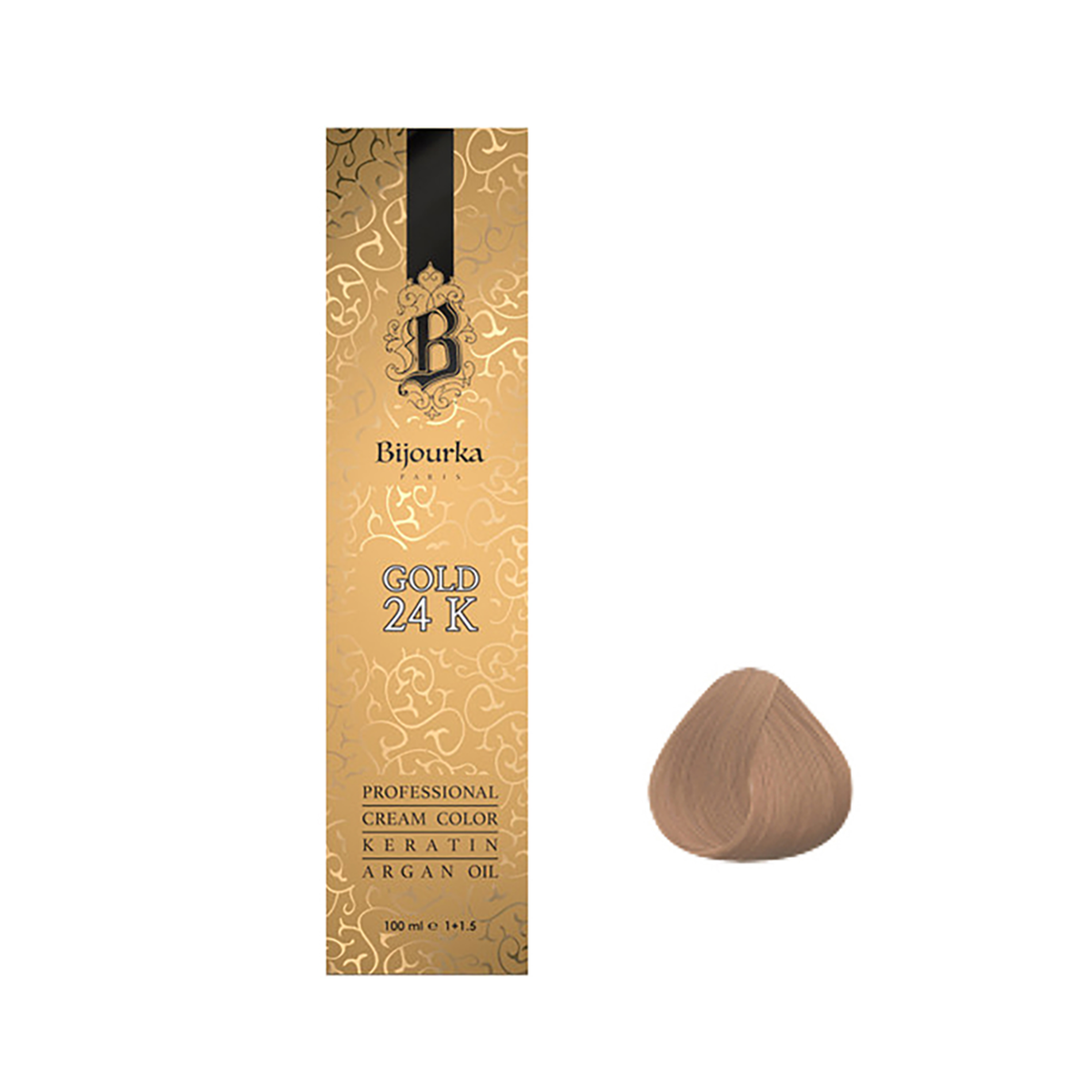 رنگ مو بیجورکا شماره 6-73 حجم 100 میلی لیتر رنگ کاپوچینو-small-image