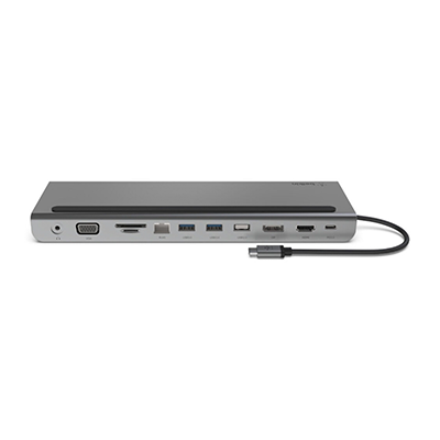 هاب USB-C بلکین 11 پورت مدل INC004BTSGY هاب USB-C بلکین 11 پورت مدل INC004BTSGY-small-image