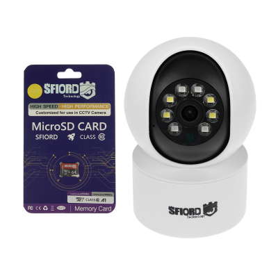 دوربین مداربسته تحت شبکه اسفیورد مدل Z225 به همراه کارت حافظه 64 گیگابایتی دوربین مداربسته تحت شبکه اسفیورد مدل Z225 به همراه کارت حافظه 64 گیگابایتی