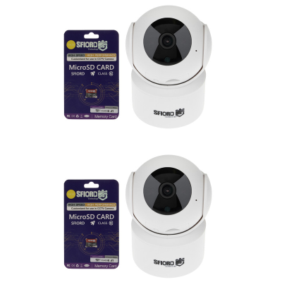 دوربین مداربسته تحت شبکه اسفیورد مدل Z221 بسته 2 عددی به همراه 2 عدد کارت حافظه 64 گیگابایتی دوربین مداربسته تحت شبکه اسفیورد مدل Z221 بسته 2 عددی به همراه 2 عدد کارت حافظه 64 گیگابایتی