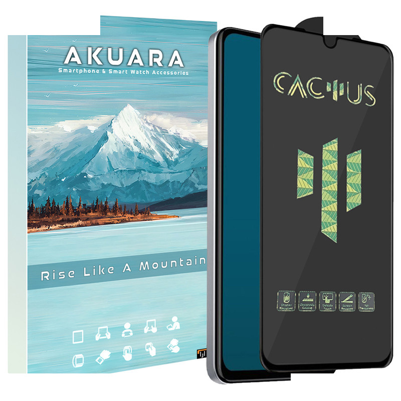 محافظ صفحه نمایش گیمینگ آکوآرا مدل Cactus مناسب برای گوشی موبایل آنر X8 5G / X5 / X5 Plus / X5b / X5b Plus / Play 9c / X6 / X6a / X6b / X6s