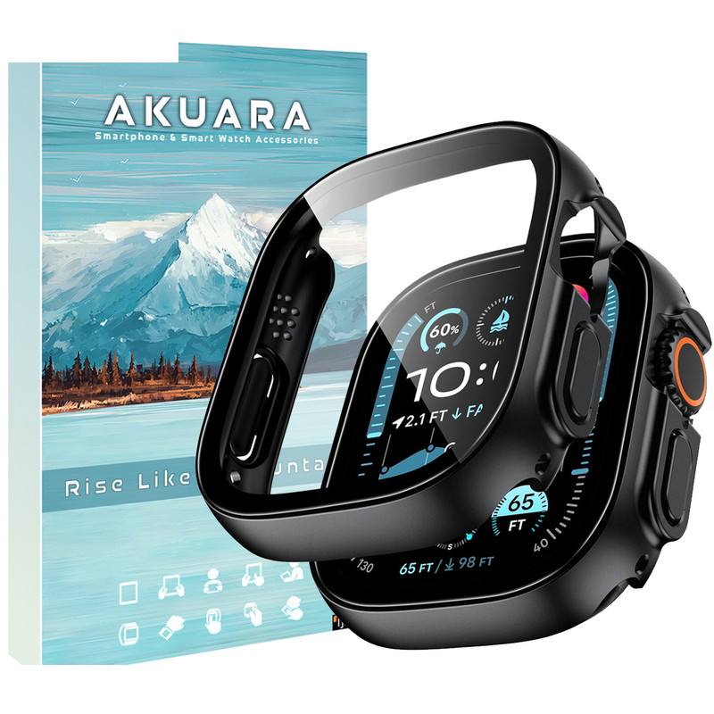 کاور آکوآرا مدل Full Protection Guard مناسب برای ساعت هوشمند ویرفیت HK8 Pro max / HK9 Ultra 2 / T1000 ultra / T3000 ultra / T900 ultra