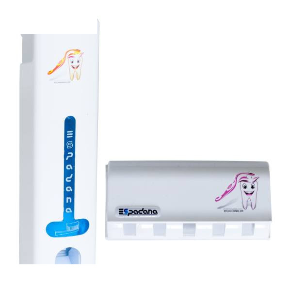 دستگاه خمیردندان اسپادانا کد 01 به همراه جا مسواکی