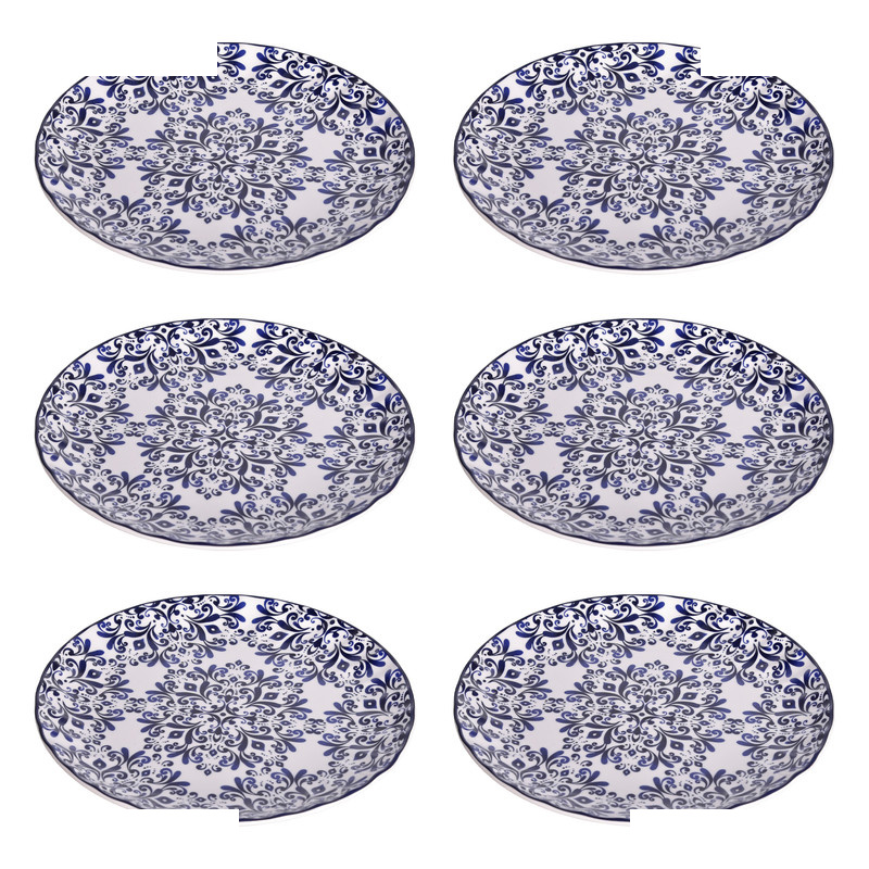 بشقاب میوه خوری بی.وی.کی طرح آترین کد 475508 مجموعه 6 عددی