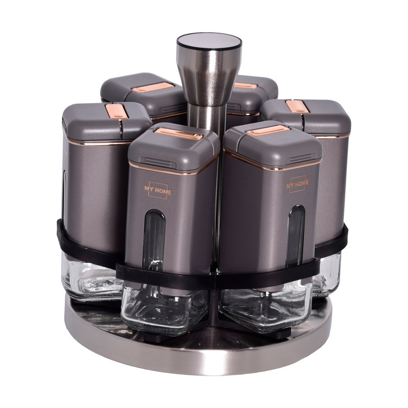 ست جا ادویه 7 پارچه مای هوم طرح ایستاده