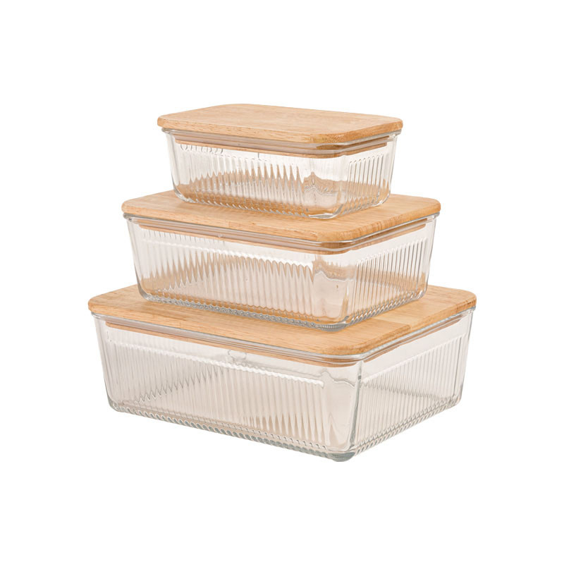 ظرف نگهدارنده لیمون مدل مستطیل کد 2211 بسته 3 عددی