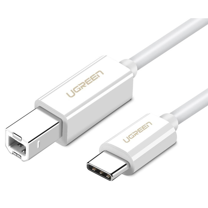 کابل USB-C پرینتر یوگرین مدل US241 طول 1.5 متر