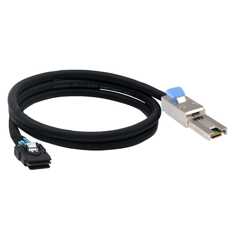 کابل تبدیل MINI SAS SFF-8087 به SFF-8088 اسمارطور مدل SM181 طول 1 متر