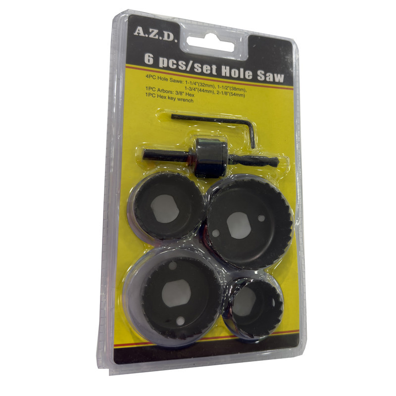 مته گردبر ای زد دی مدل SMT-AZD-6pcs SET HOLE مجموعه 6 عددی