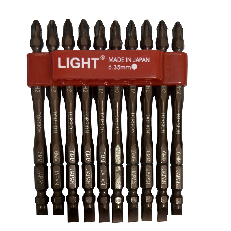 سری پیچ گوشتی یکسر دو سو یکسر چهار سو لایت مدل SMT-LIGHT-JAPAN-22110-SP بسته 10 عددی