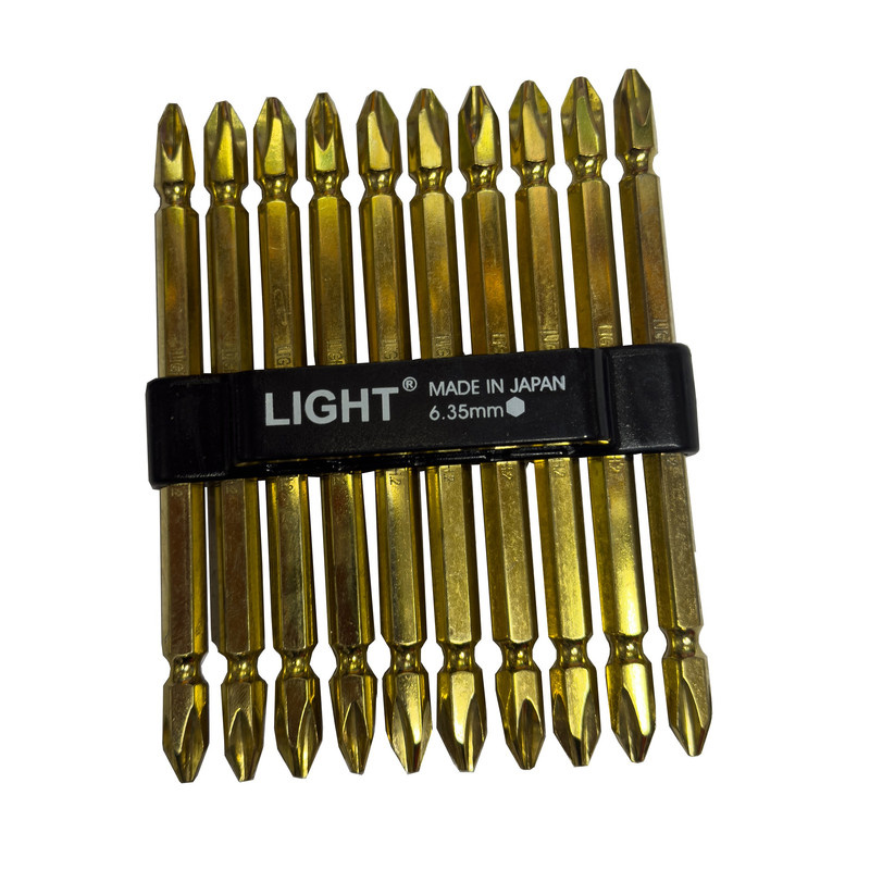 سری پیچ گوشتی دو سر چهار سو لایت مدل بلند کدSMT-LIGHT-JAPAN-8110 بسته 10 عددی