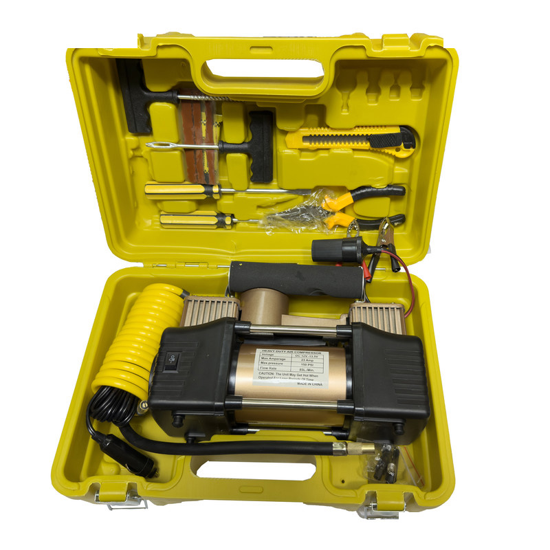 کمپرسور باد فندکی تاپکس مدل دوپمپ کدSMT-TOPEX-2PUMP-AIR COMPERSOR