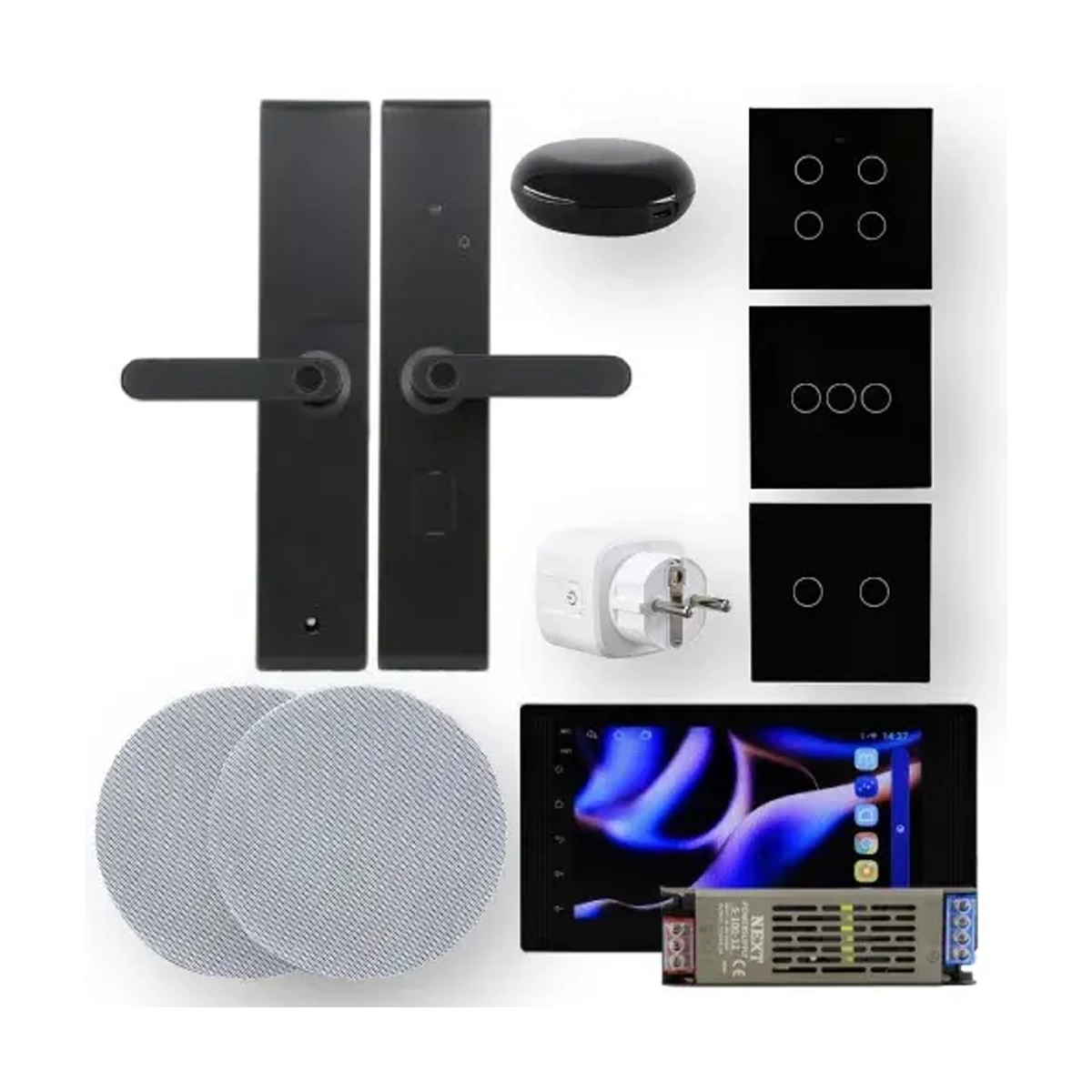 پکیج خانه هوشمند مدل basic با دستگیره هوشمند -small-image