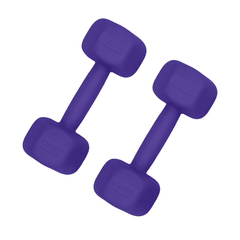 دمبل چندضلعی وزن 2.5 کیلوگرم رادیس فیت مدل DUM-Fit 2.5 بسته دو عددی