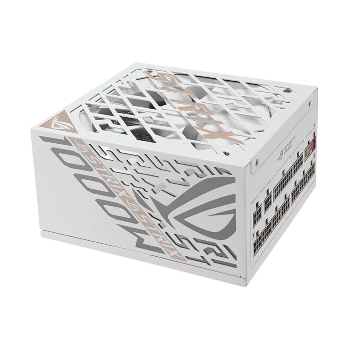 منبع تغذیه کامپیوتر 1000 وات ایسوس مدل ROG Strix Platinum Wh Edition منبع تغذیه کامپیوتر 1000 وات ایسوس مدل ROG Strix Platinum Wh Edition-small-image