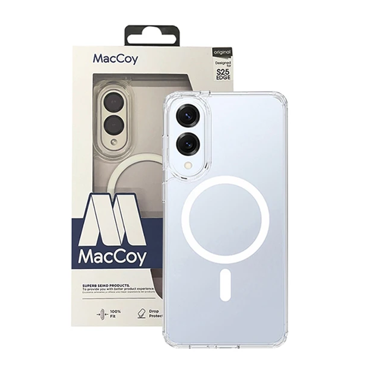 کاور گوشی سامسونگ galaxy s25 edge مک کوی مدل MAGSAFE UNIQE کاور گوشی سامسونگ galaxy s25 edge مک کوی مدل MAGSAFE UNIQE-small-image
