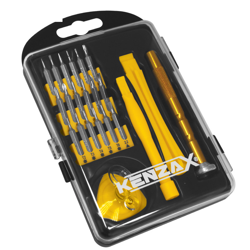 مجموعه 23 عددی پیچ گوشتی تعمیرات کنزاکس مدل KMR-123