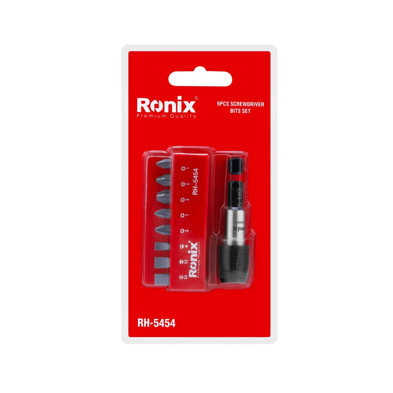 رابط سری پیچ گوشتی رونیکس مدل RH-5454 بسته 9 عددی رابط سری پیچ گوشتی رونیکس مدل RH-5454 بسته 9 عددی