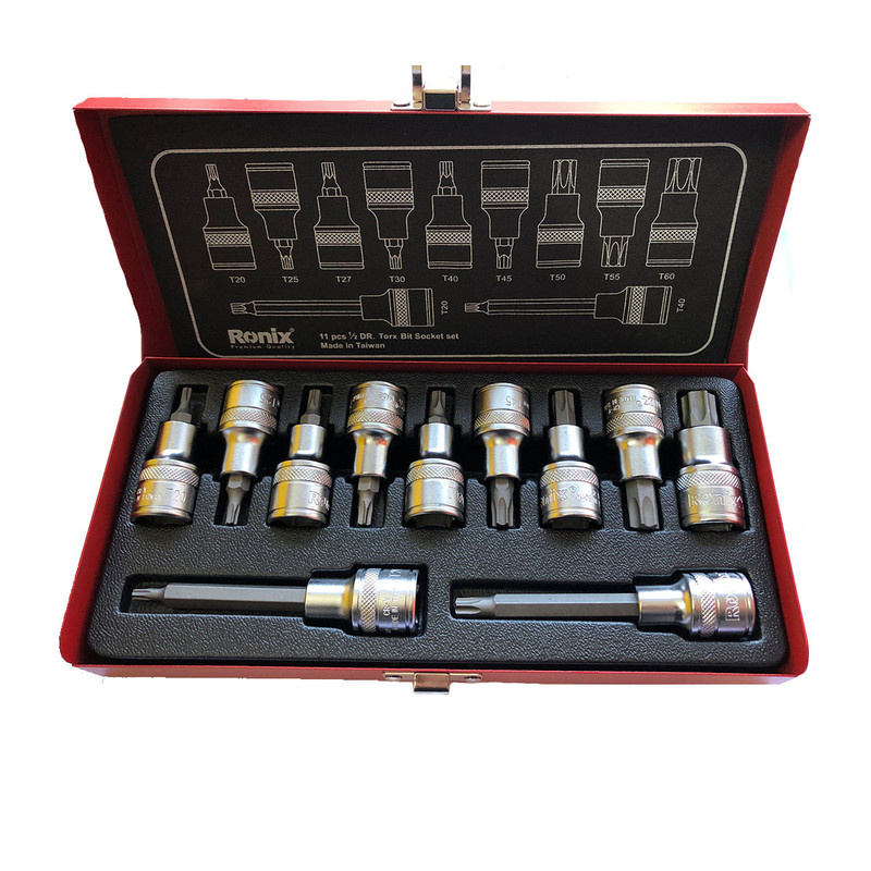 جعبه بکس رونیکس مدل RH-2693 مجموعه 11 عددی جعبه بکس رونیکس مدل RH-2693 مجموعه 11 عددی