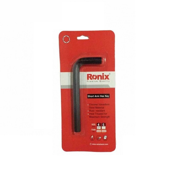 آچار آلن رونیکس مدل RH-2004 سایز 4 آچار آلن رونیکس مدل RH-2004 سایز 4