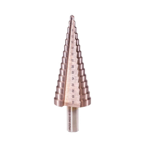 مته کاجی مخروطی ریزو مدل SD032X15 سایز 4 تا 32 میلیمتر