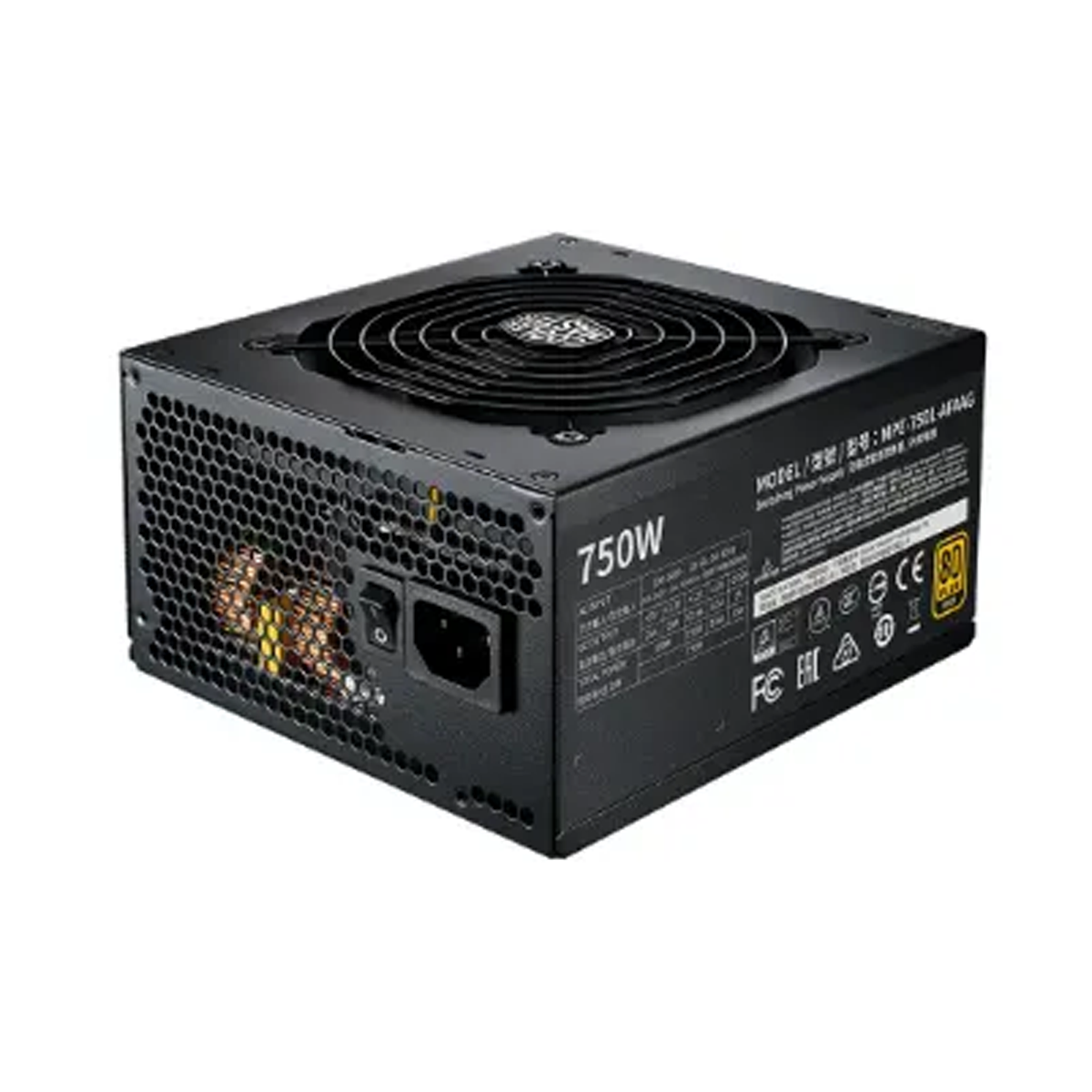 پاور کامپیوتر کولر مستر مدل MWE Gold 750 V2