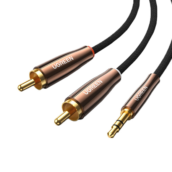 کابل تبدیل جک 3.5 میلی متری به RCA یوگرین مدل AV170-80847 طول 2 متر copy-small-image.png