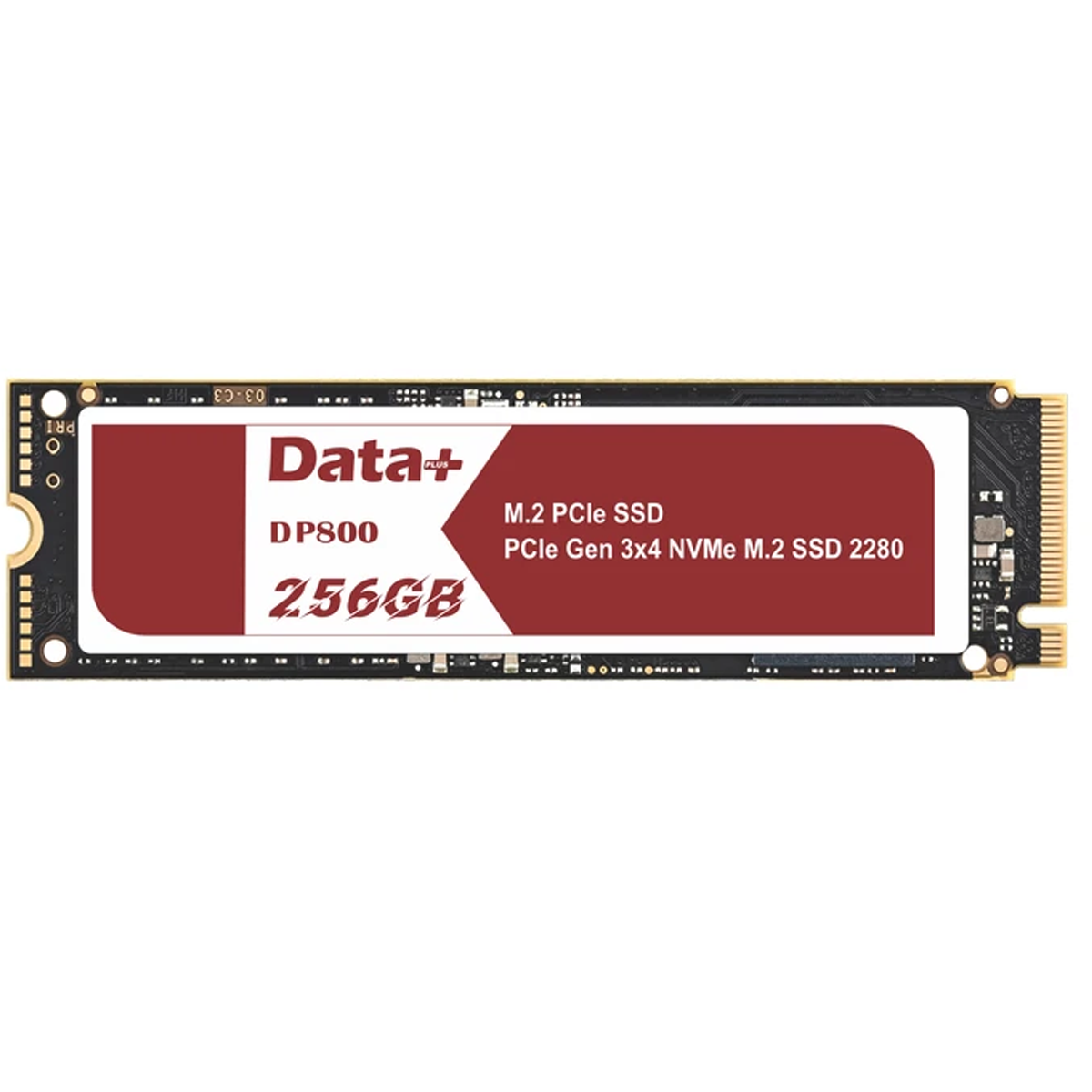 اس اس دی اینترنال PCIe Gen3 x4 دیتا پلاس مدل DP800 ظرفیت 256 گیگابایت