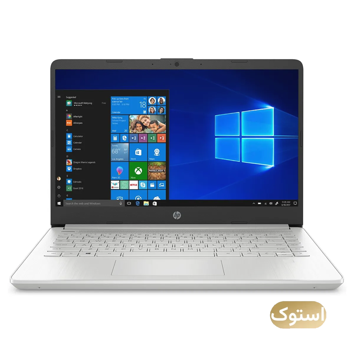لپ تاپ استوک USED - اچ پی 14 اینچی مدل HP 14-dq i3 1125G4 8GB 256GB - نقره ای لپ تاپ استوک USED - اچ پی 14 اینچی مدل HP 14-dq i3 1125G4 8GB 256GB - نقره ای-small-image