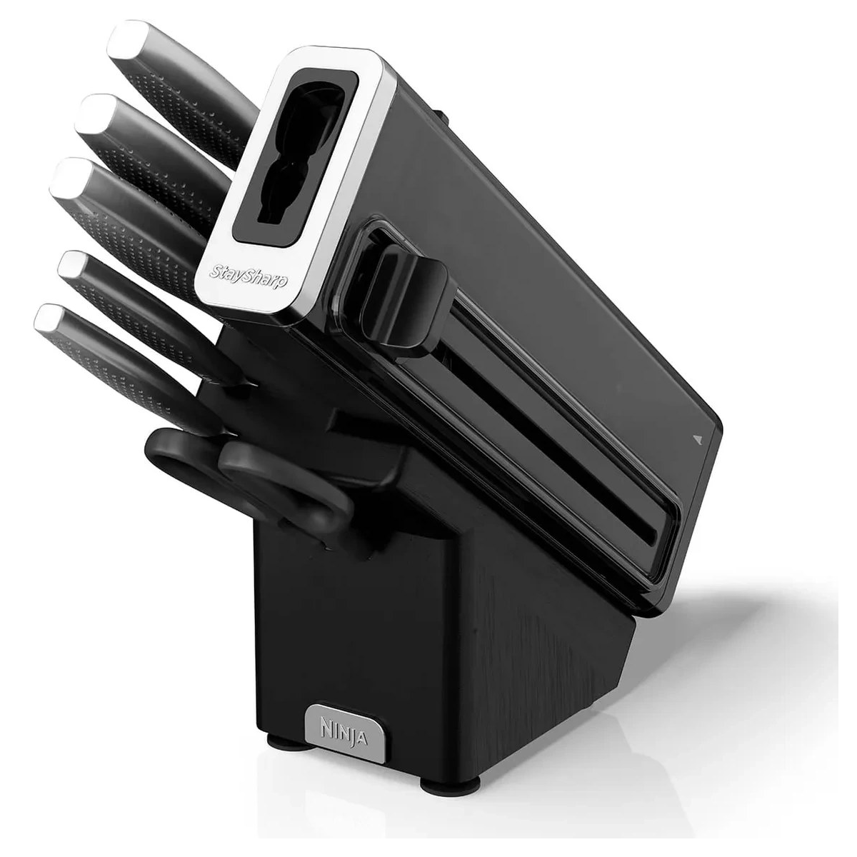 ست چاقو نینجا مدل StaySharp Stainless K62006 Wood Block ست چاقو نینجا مدل StaySharp Stainless K62006 Wood Block-small-image