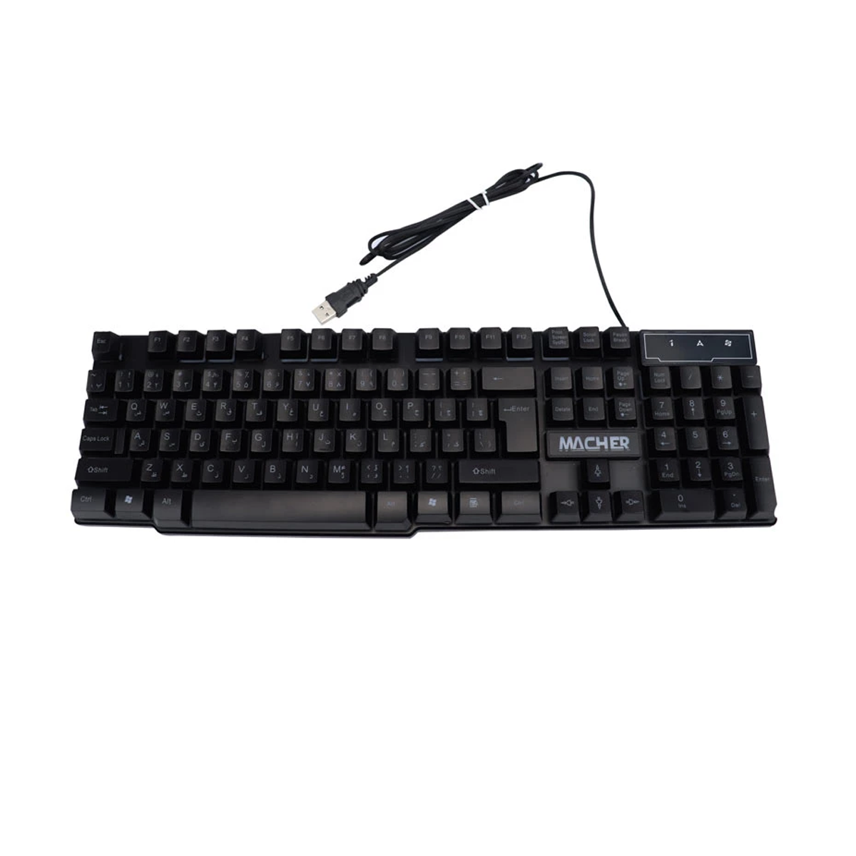 کیبورد با سیم مچر مدل MR-304 کیبورد با سیم مچر مدل MR-304-small-image