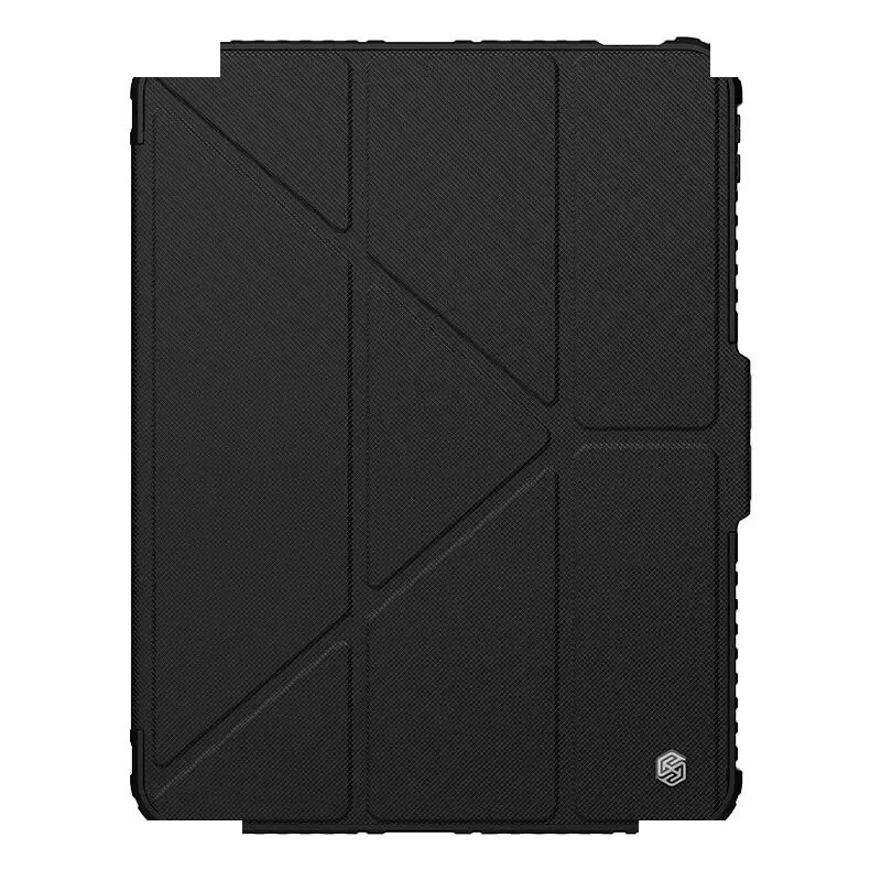 کیف کلاسوری نیلکین مدل Bumper Pro Leather Multi-Angle Folding مناسب برای تبلت اپل iPad Pro 11 2025 / Pro 11 2024