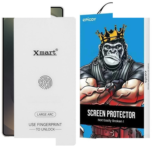 محافظ صفحه نمایش اپیکوی مدل Xmart 3D Large ARC مناسب برای گوشی موبایل سامسونگ Galaxy S25 Ultra محافظ صفحه نمایش اپیکوی مدل Xmart 3D Large ARC مناسب برای گوشی موبایل سامسونگ Galaxy S25 Ultra
