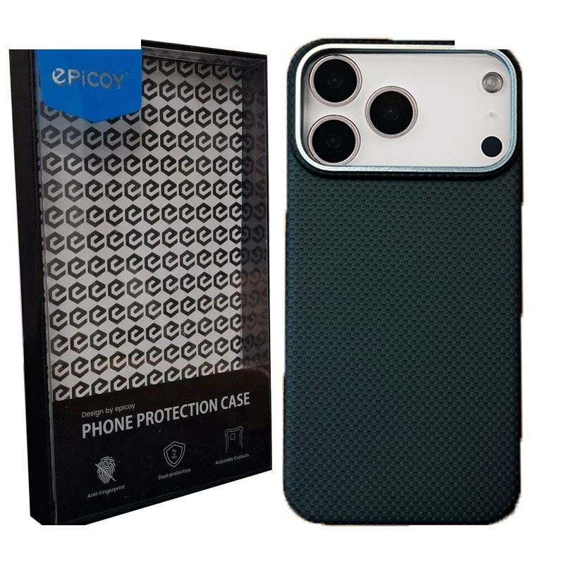 کاور اپیکوی مدل  SlimCarbon Texture Magnetic مناسب برای گوشی موبایل اپل iPhone 17 Pro Max