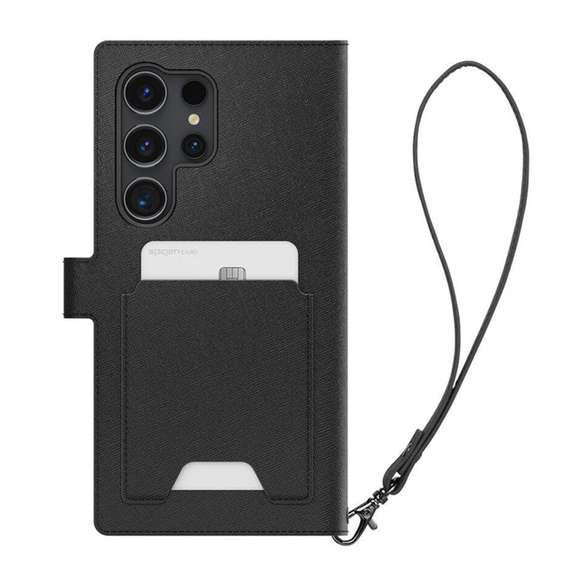 کاور گوشی Samsung Galaxy S24 Ultra اسپیگن مدل Wallet S Plus